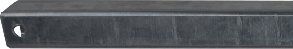 Schieberohr - Stahl vkt. 30x30mm 1300mm