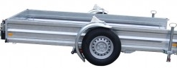 B 1600 K-A - 3060 x 1500 mm - Tieflader- und Hochlader Anhänger